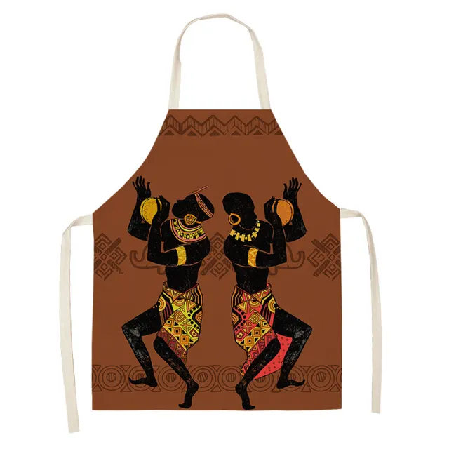 Original Art Apron Foreign Trade Geometry Series Kitchen Housework Apron L - Shop at LoveMi
