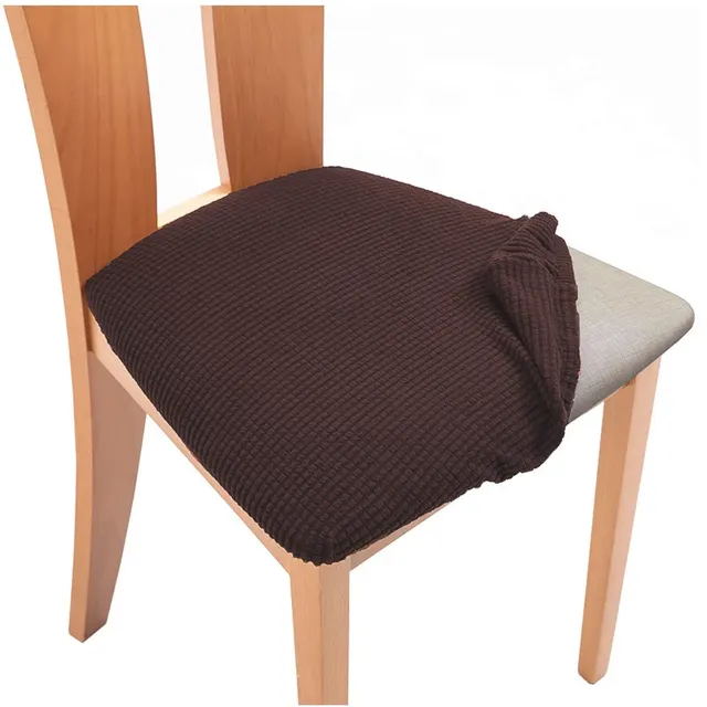 Office Home Chair Cushion Cover Cover Square Cushion Dark Brown - Shop at LoveMi