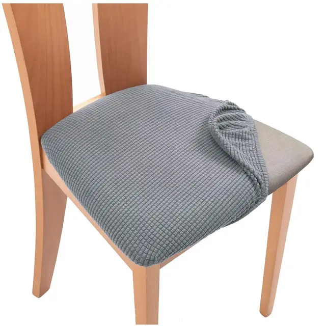 Office Home Chair Cushion Cover Cover Square Cushion Light Grey - Shop at LoveMi