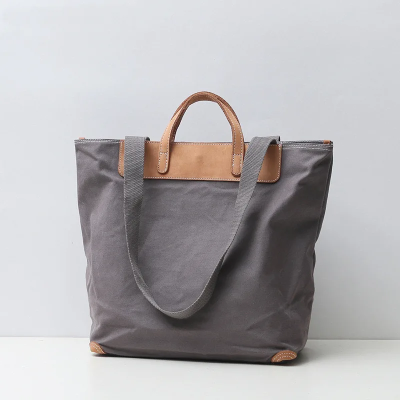 Women's Bag, Shoulder Diagonal, Portable Travel School Bag Grey - Shop at LoveMi