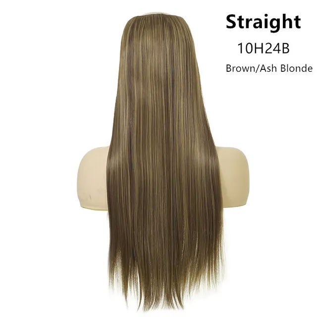Wig Female One Piece Natural Long Straight Hair 9Style - Shop at LoveMi