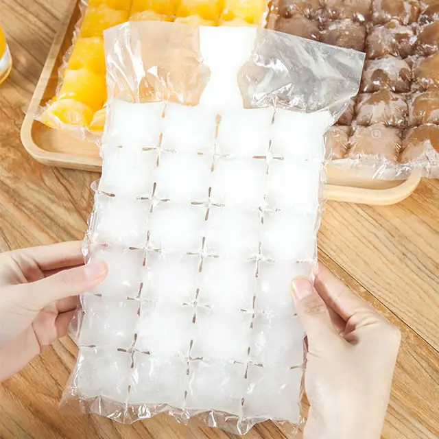 Self sealing Disposable Ice Making Bag, Cold Storage Bag, Ice Cube Ice Film 10Pcs - Shop at LoveMi