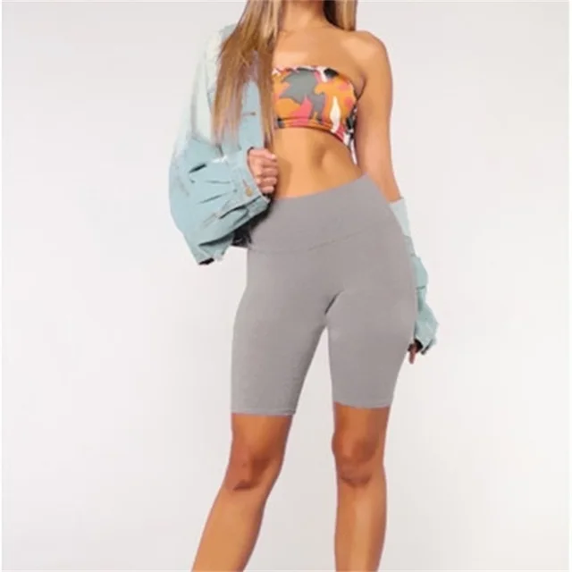 High Elastic Slim Dance Sports Yoga Pants Grey - Shop at LoveMi