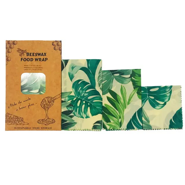 Bid farewell to plastic environmental protection grade sustainable use beeswax preservative cloth spot beeswax food packaging paper G - Shop at LoveMi