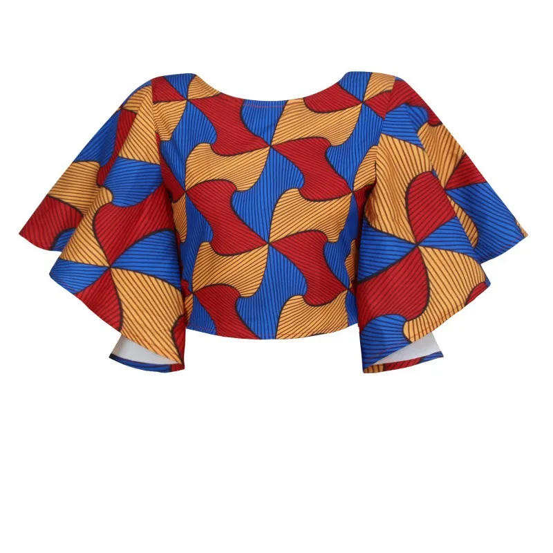 Summer African Wind With Lobed Sleeves Loomed Lady Jacket - Shop at LoveMi