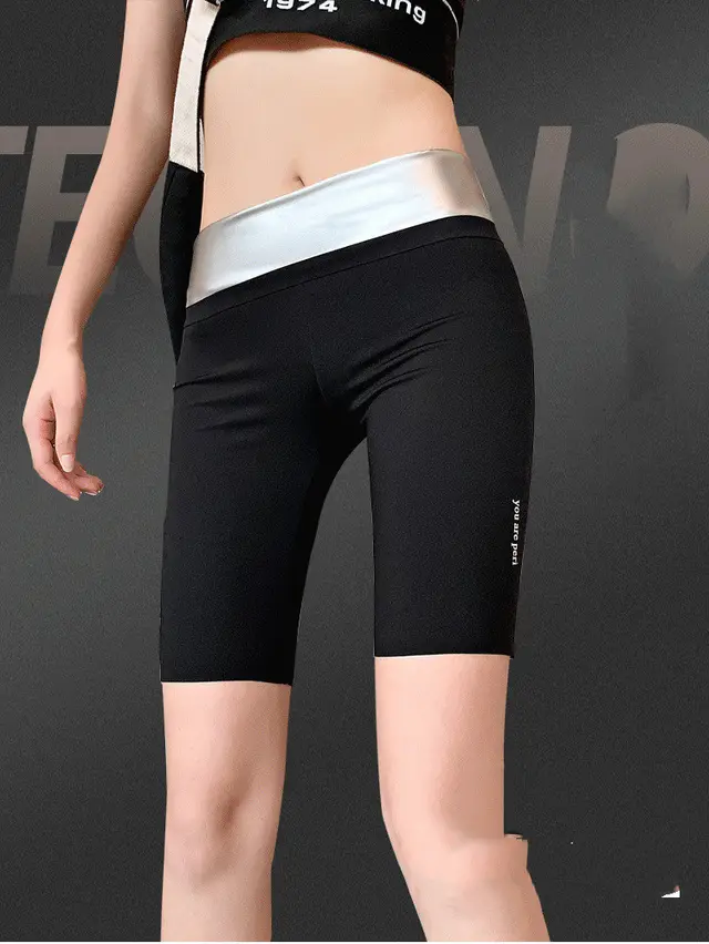 Sports, Running, Fitness, High Waist, Beautiful Legs, Yoga, Sweating Black Half Pants - Shop at LoveMi