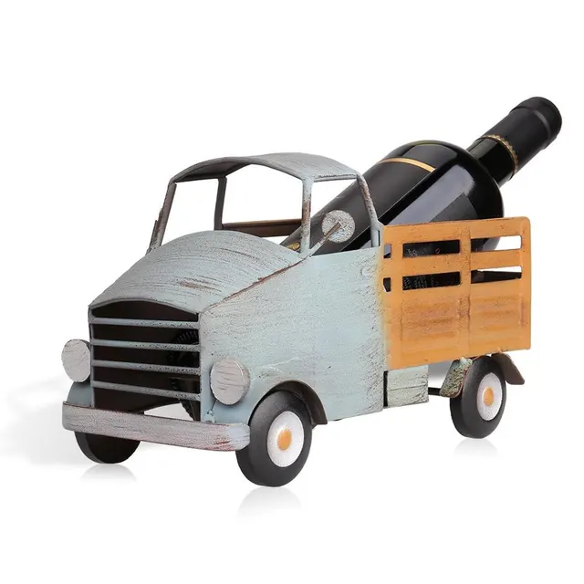 Pickup Truck Wine Rack Decoration, Creative Home Decoration, Modern Metal Decoration Crafts Pickup Trucks - Shop at LoveMi
