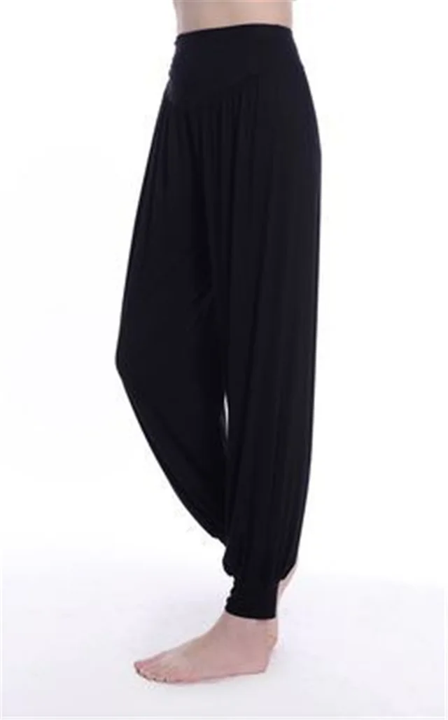 Yoga Pants Bloomers Women's Sports Trousers Black - Shop at LoveMi
