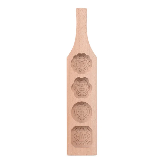Moon Cake Mold Wooden Pastry Mold Baking Tool For Making Mung Bean Cake Ice Skin Fondant Cake Mold Chocolate Mold Cake Decors - Shop at LoveMi