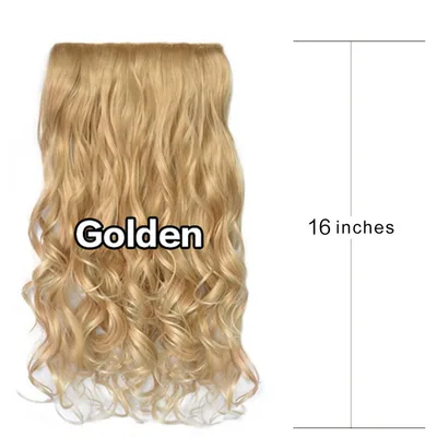 Hair Extension Piece Roll One Piece Europe And America Gold - Shop at LoveMi