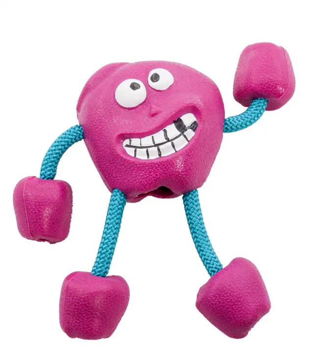 Milk Flavored Rubber Sounding Dog Toy 2Style - Shop at LoveMi