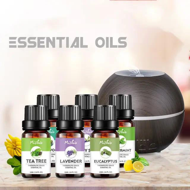 Essential Oil Aromatherapy Massage Plant 10ml Tea Tree Cronllal - Shop at LoveMi