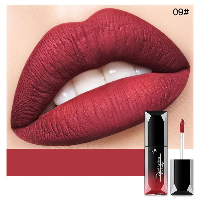 Matte Liquid Lipstick Long lasting Non stick Cup Non fading O - Shop at LoveMi