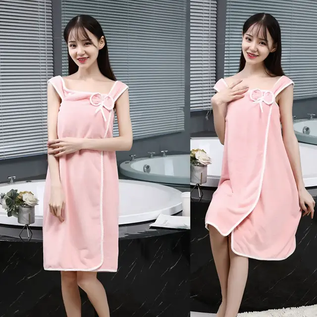Pure Cotton Absorbent And Quick drying Towels Pink Bow - Shop at LoveMi