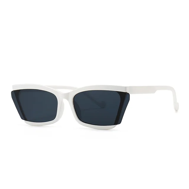 The Trend Of Modern Retro Narrow And Dazzling Sunglasses - Shop at LoveMi