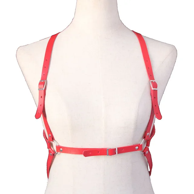 Soft Girl Sexy Street Shot Bondage Belt Red - Shop at LoveMi