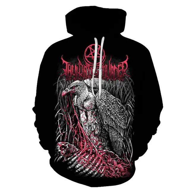 Creative Hands Stretched Skull Head Hooded Sweater 6 Color - Shop at LoveMi