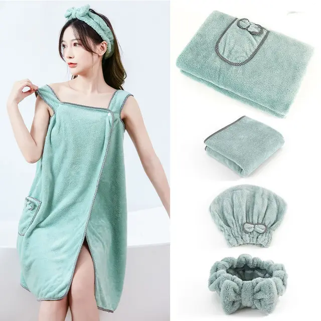 Coral Velvet Bathrobes Are Bigger Than Cotton Soft Towels Navy Blue - Shop at LoveMi