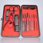 Stainless Steel Nail Clippers 15-piece Set - 12Piece Set