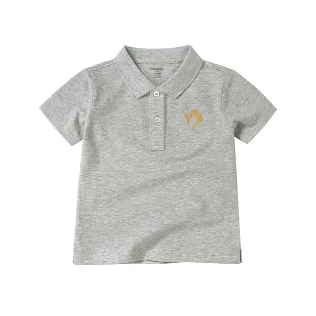 Children's T shirt Minizone Summer Children's Clothing Grey - Shop at LoveMi