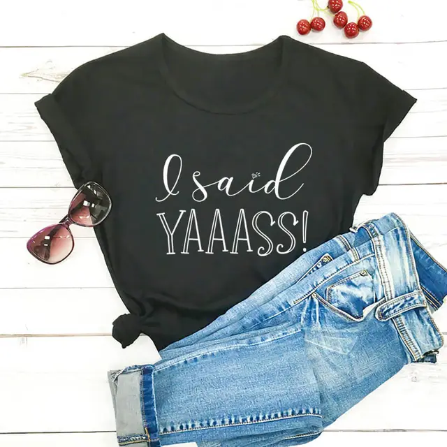 Bride To Be Print T Shirt Cross Border Round Neck Short sleeved Women's Clothing Black - Shop at LoveMi