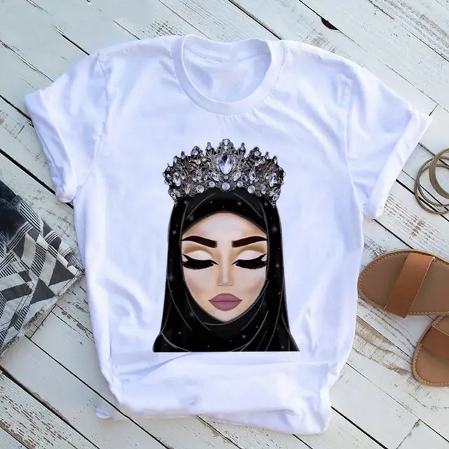 Women Beautiful African White Funny Print T shirt Girl Black Queen Lip Harajuku 90s Clothes G - Shop at LoveMi