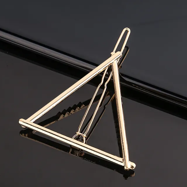 Fashion Metal Love Heart Hair Clip Elegant Star Round Barrette for Women Girls Sweet Hairpins Barrettes Hair Accessories 1Style - Shop at LoveMi