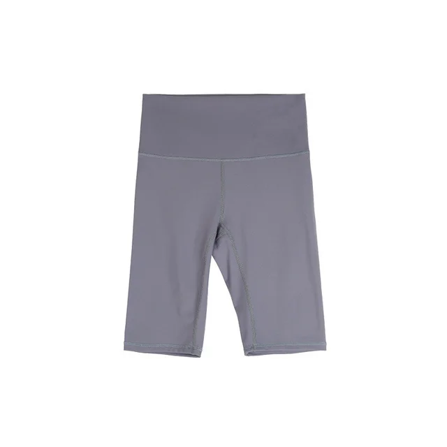 Thin Yoga Pants Sports Simple And Comfortable Pure Color Slim Shorts Dark Blue - Shop at LoveMi