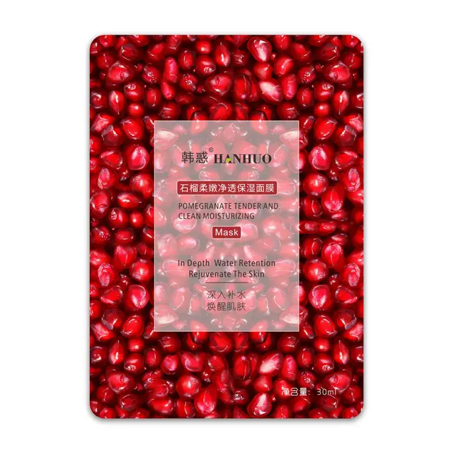 Hanhuo plant moisturizing hydrating moisturizing fruit facial mask skin care cosmetics manufacturer one 11Style - Shop at LoveMi