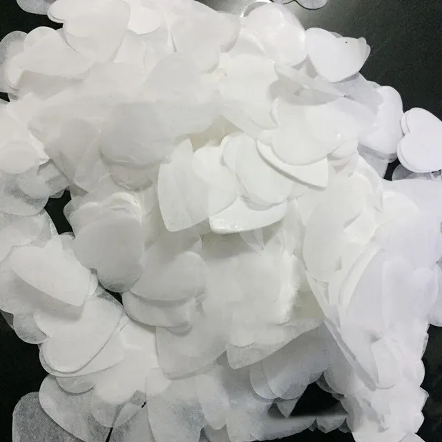 Red Peach Heart Confetti, Table Decoration, Wedding Supplies, Multicolored Love Heart Crumbs White - Shop at LoveMi