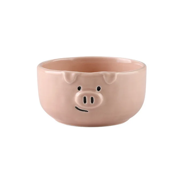 Cute Dishes Set Ceramic Japanese Cartoon Tableware H - Shop at LoveMi