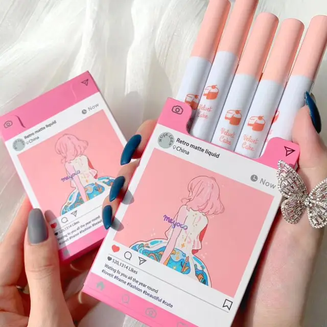 Matte Matte Waterproof White Lipstick H - Shop at LoveMi