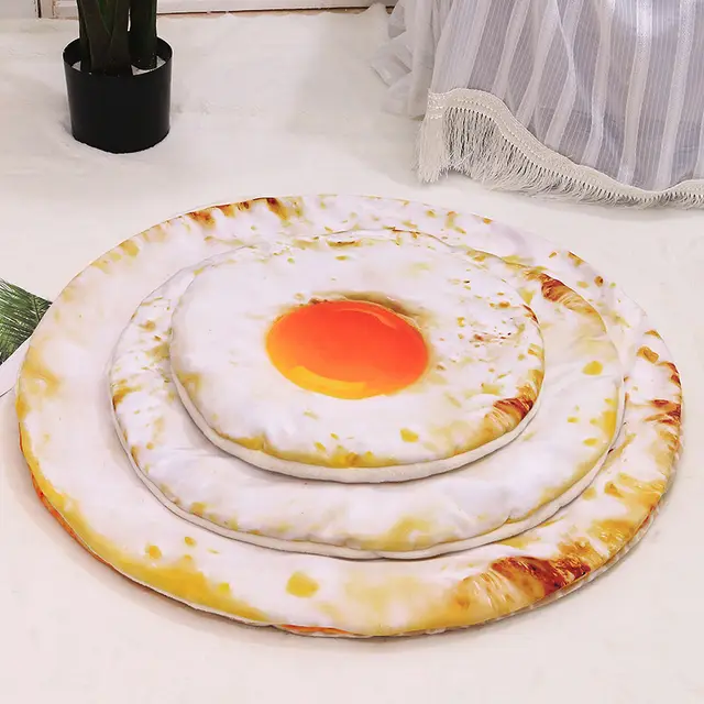 Pet Blanket Dog Mat Cat Blanket Quilt Four Seasons Cat Mat Sleeping On The Floor Fried Egg Mat - Shop at LoveMi