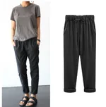 Black Cropped Pants
