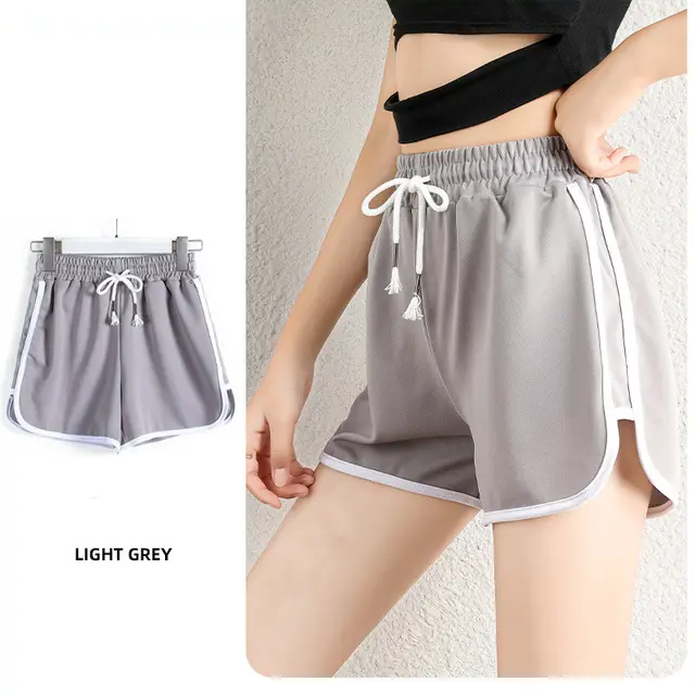 Women's Casual Sports Shorts Pajama Pants Grey - Shop at LoveMi