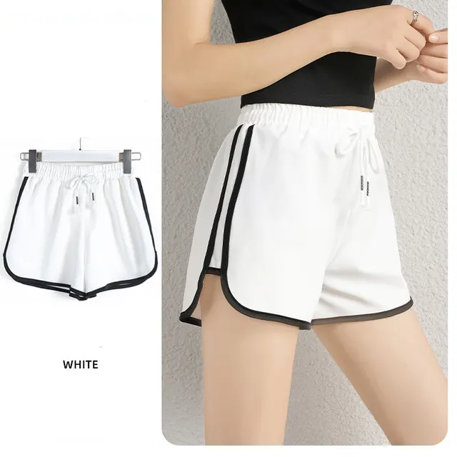 Women's Casual Sports Shorts Pajama Pants White - Shop at LoveMi