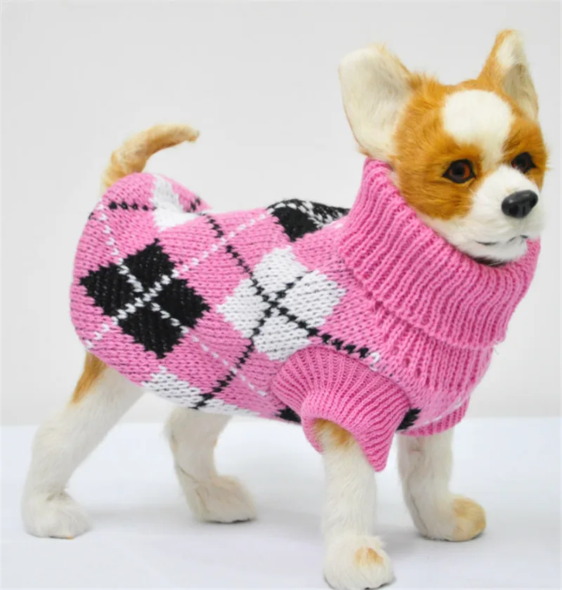 Pet Clothes Clothing Dog Sweater Pink - Shop at LoveMi