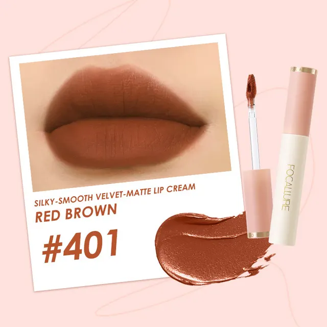 Velvet Matte Lip Glaze , Durable, Waterproof, Light And Non stick Lipstick R - Shop at LoveMi