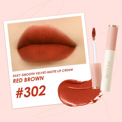 Velvet Matte Lip Glaze , Durable, Waterproof, Light And Non stick Lipstick T - Shop at LoveMi