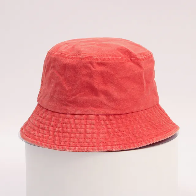 Hip hop Tide Brand Basin Hat Korean Wild Female Summer Sun Hat Orange - Shop at LoveMi