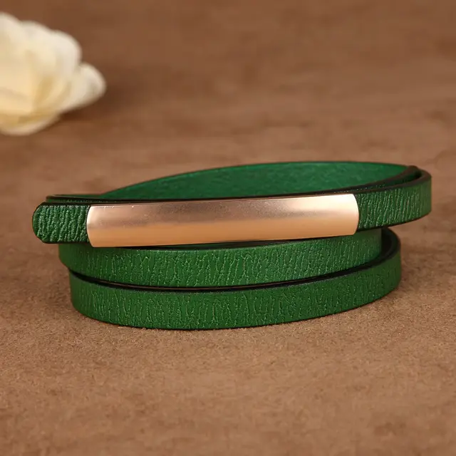 Women's Belt All match Thin Belt Jeans Short Green - Shop at LoveMi