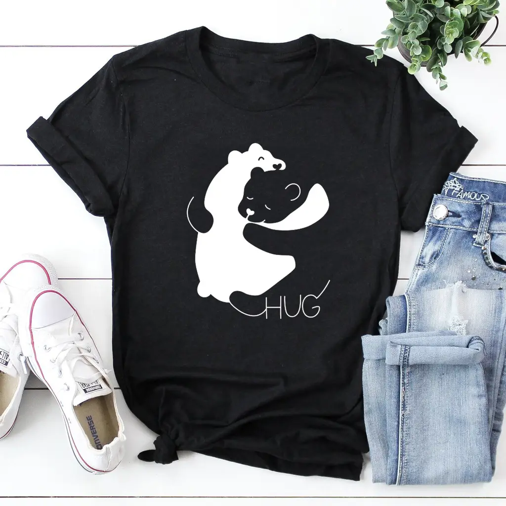 Summer New Style European And American Women's Beauty Business Is My Short Sleeve - N