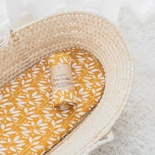 Western Style Super Cute Cotton Baby Muslim Gauze Wrapper 16Style - Shop at LoveMi