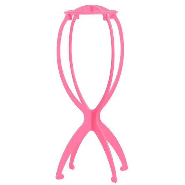 Wig Special Bracket Removable Plastic Shaping Support Frame Wig Care Tool Accessories Plastic Bracket Pink - Shop at LoveMi