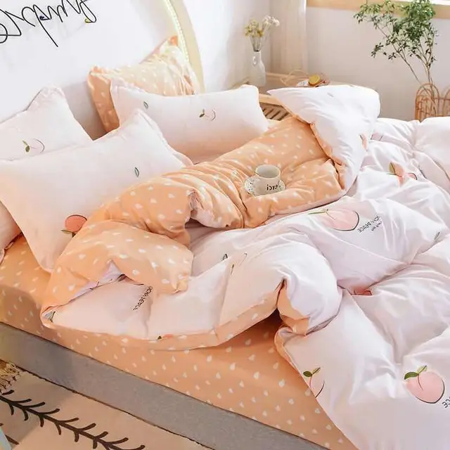 Four piece Cotton Winter Quilt Core Set For Spring And Autumn G - Shop at LoveMi
