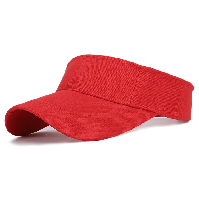 21 New Sun Female Sunscreen Summer Outdoor Sports Baseball Capless Tennis Cap Red - Shop at LoveMi