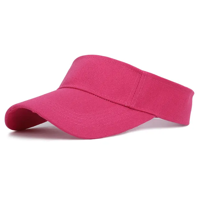 21 New Sun Female Sunscreen Summer Outdoor Sports Baseball Capless Tennis Cap Rose Red - Shop at LoveMi