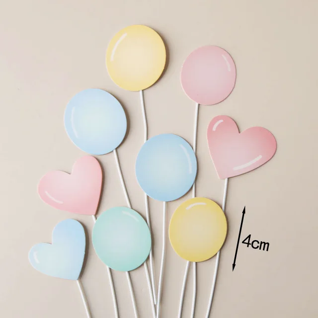 Father's Day Baking Cake Dress Up Dad's Holiday Cake Dress Up Decoration Card Set Balloon Love - Shop at LoveMi