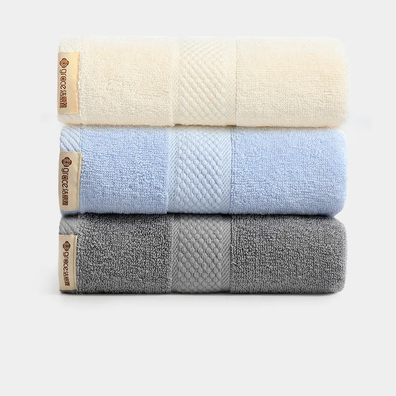 Jieliya Xinjiang Long-staple Cotton Towels 3 Packs - 2Style