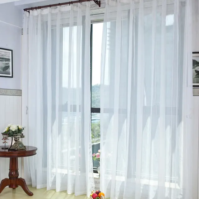 Shading Screens, Light permeable Partition Screens, Living Room Balcony Bay Windows White2 - Shop at LoveMi